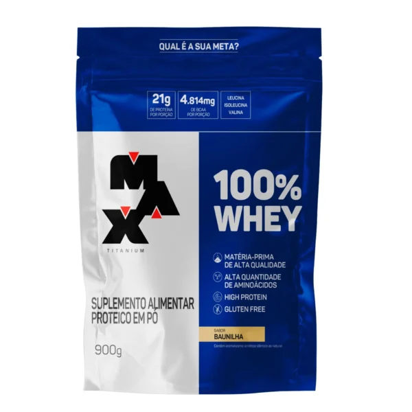 100% WHEY REFIL 900G