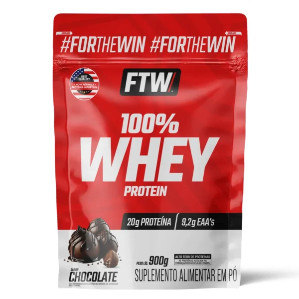 100% WHEY REFIL 900G – FTW
