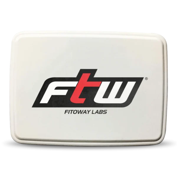 PORTA CÁPSULAS E COMPRIMIDOS BRANCO 8 ABAS - FTW