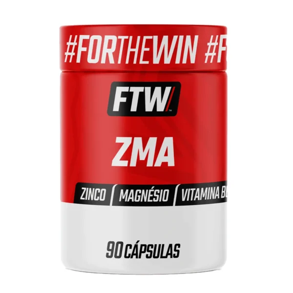 ZMA ZINCO / MAGNÉSIO / VITAMINA B6 90 CAPS - FTW